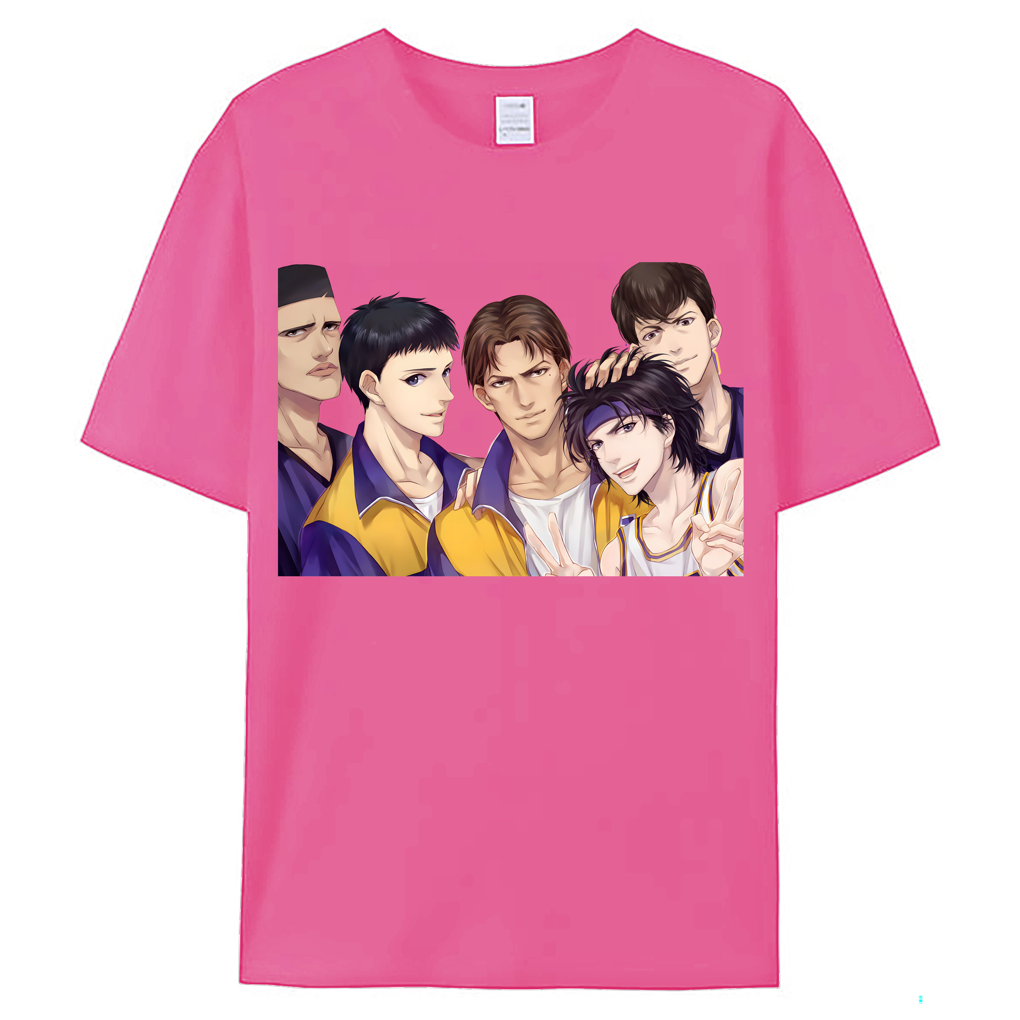 （画像用） SLAM DUNK／スラムダンク レディースカジュアルプリントTシャツ（綿100％）